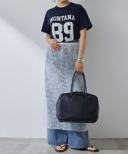 whim gazette ナンバリングTシャツ Whim Gazette tシャツ ナンバリングTシャツ レディース