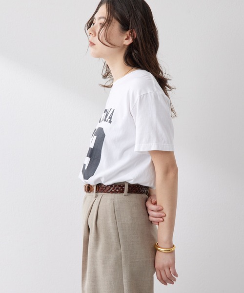 Whim Gazette tシャツ ナンバリングTシャツ レディース