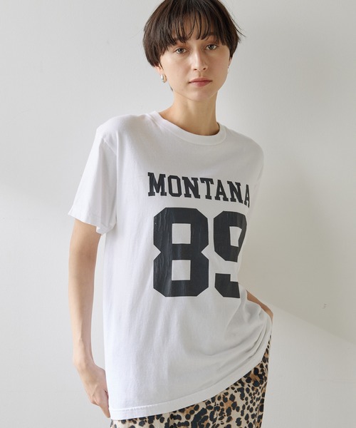 Whim Gazette tシャツ ナンバリングTシャツ レディース