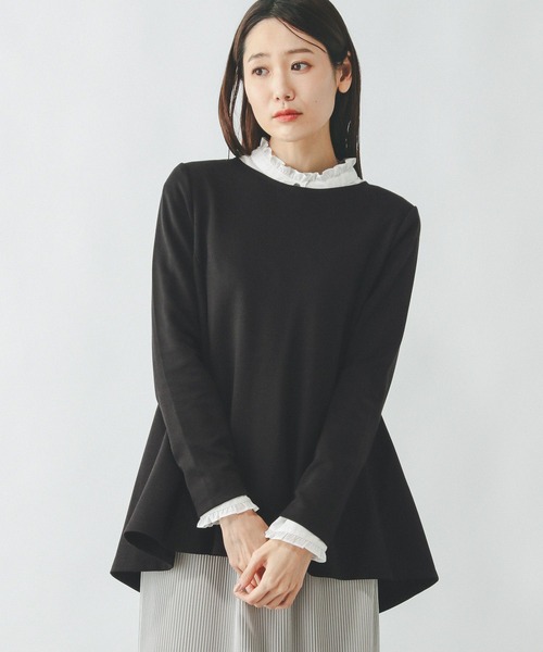 GLOBAL WORK（グローバルワーク） tシャツ なめらかタッチテントライン