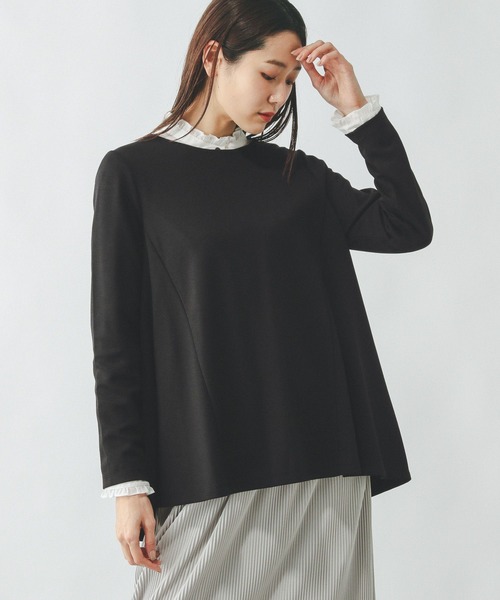 GLOBAL WORK（グローバルワーク） tシャツ なめらかタッチテントライン