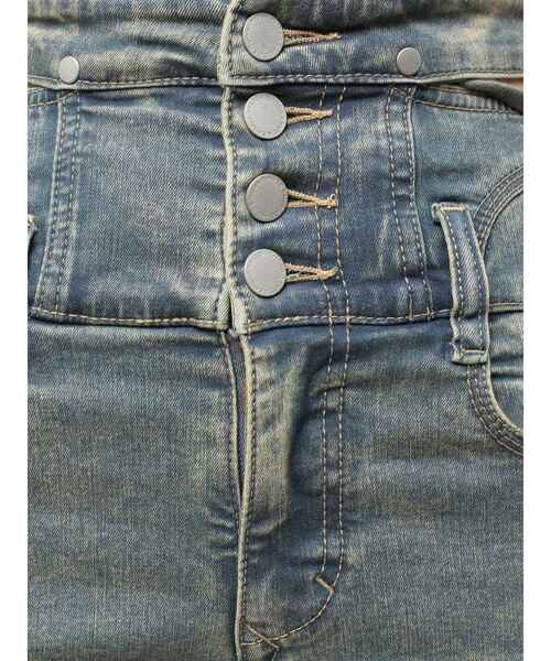 EMODA ジーンズ デニム デニムパンツ サイドオープンハイウエスト