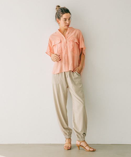 もんもんもん BAYFLOW｜≪一部予約≫[ショートとロングで選べる着丈]シアーワーク