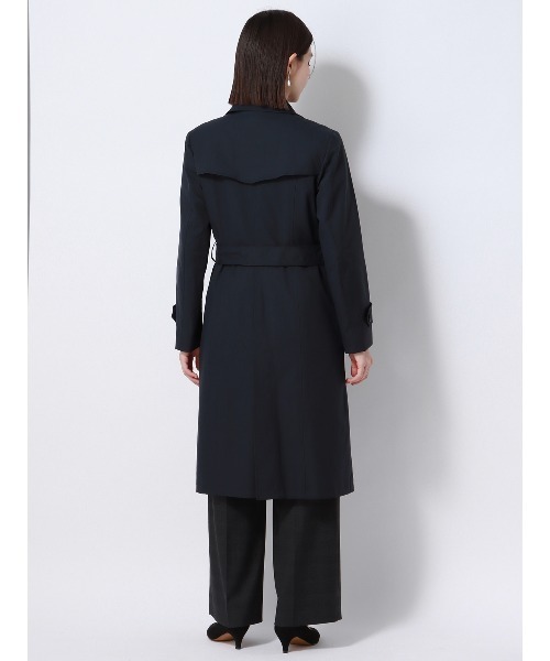 トレンチコート コート ロングトレンチコート 撥水 無地 キルティング