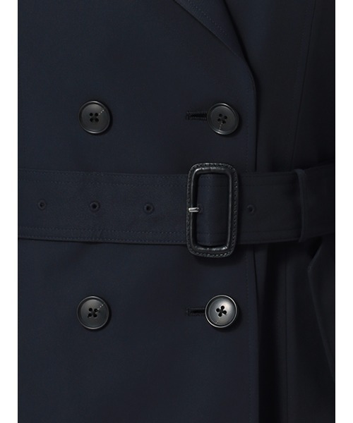 トレンチコート コート ロングトレンチコート 撥水 無地 キルティング