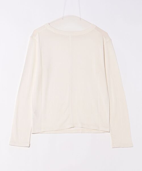 新品】Studio Doe Vネック テンセル シアーシャツ 【公式通販】
