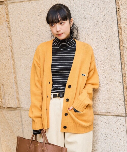 PENNEY'S TOWNCRAFT マスタード カーディガン PENNEY'S TOWNCRAFT マスタードカーディガン S 【公式通販】