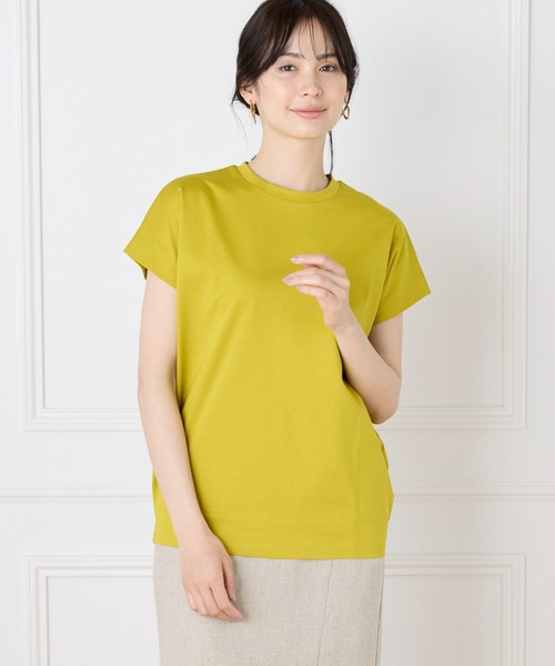 tシャツ 「WEB限定」フレンチスリーブカットソー レディース
