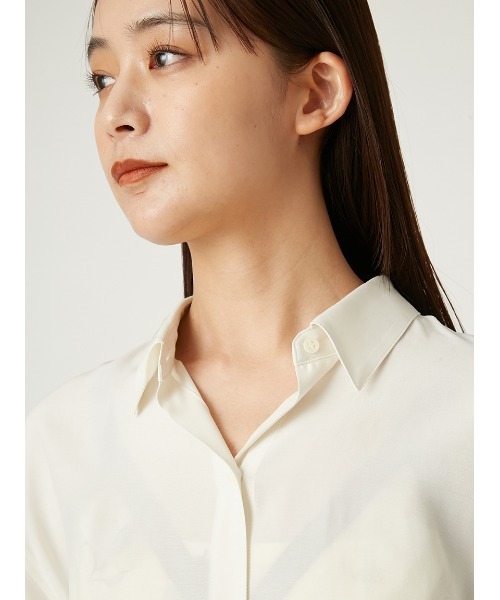 ブラウス シャツ バックスリットUVシャツ／UVカット・速乾・接触冷感 レディース FRAY I.D ブラウス シャツ バックスリットUVシャツ／UVカット