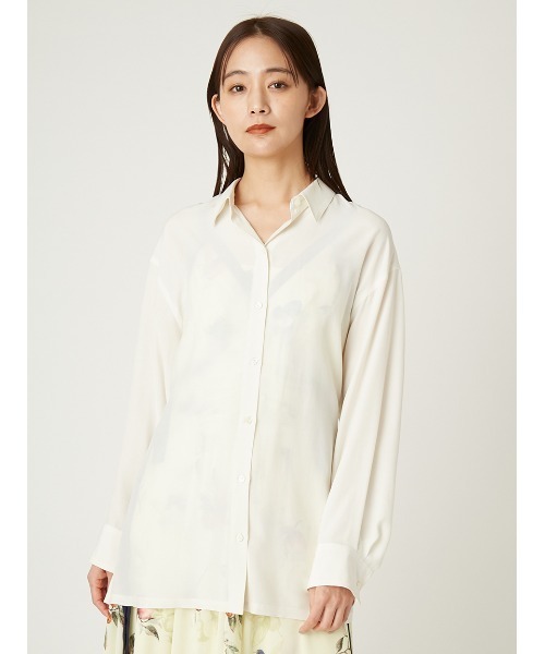 ブラウス シャツ バックスリットUVシャツ／UVカット・速乾・接触冷感 レディース FRAY I.D ブラウス シャツ バックスリットUVシャツ／UVカット