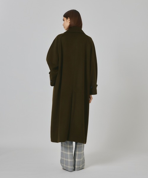 「NOISE MAKER」 ステンカラーコート 38 カーキ レディース_画像5