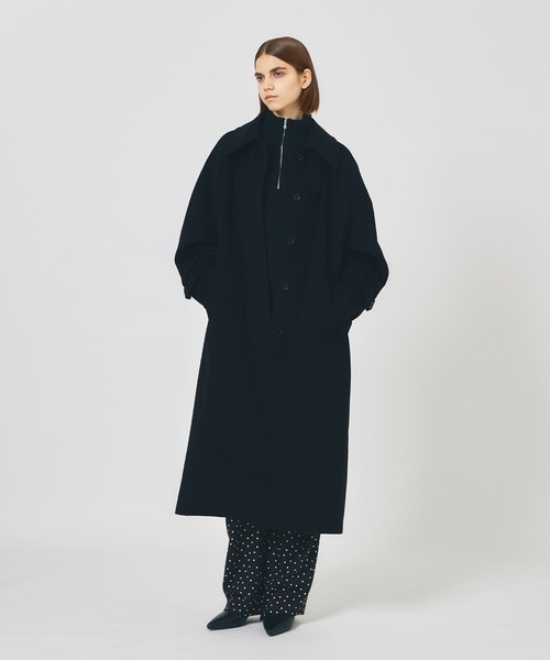 「NOISE MAKER」 ステンカラーコート 38 カーキ レディース_画像8