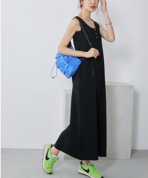 ヘンリーネックニットワンピース notch. by KR 】ヘンリーネックニットワンピース（ワンピース
