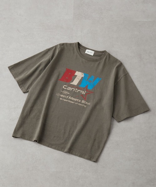 EMMA CLOTHES tシャツ ヴィンテージ加工 ピグメント エンボス