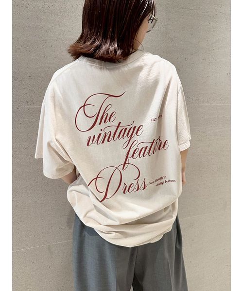 tシャツ 「ZOZO限定カラー」バックプリントオーバーTシャツ レディース