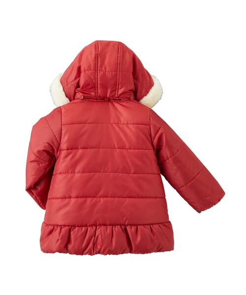 「HOT BISCUITS」 「KIDS」コート 110cm ワインレッド キッズ_画像2