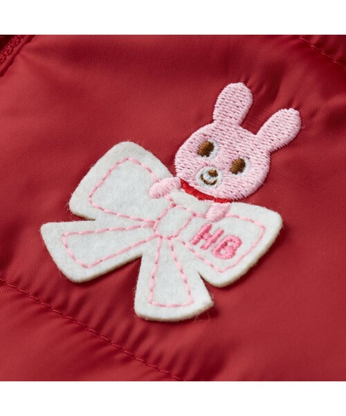 「HOT BISCUITS」 「KIDS」コート 110cm ワインレッド キッズ_画像3