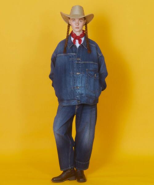 FRAPBOIS パンツ Lee×FRAPBOIS COW BOY PANTS レディース メンズ
