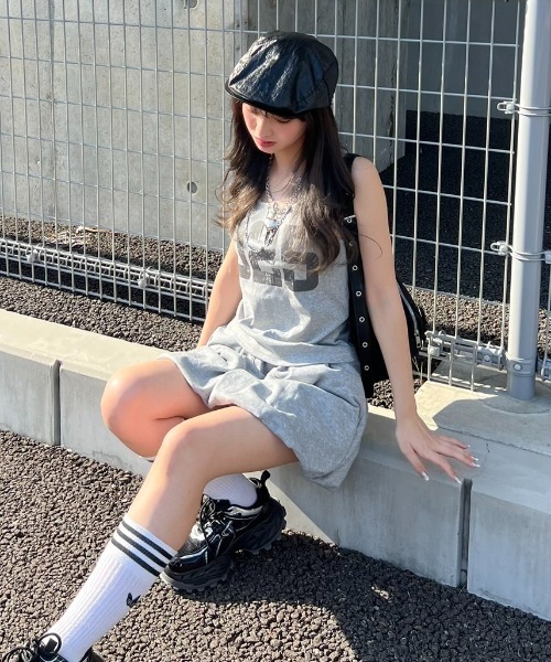 【Yse】新作キャミソール★Juste un mot JEANASIS キャミソール 「25quee」ナンバリングカップ付きキャミ