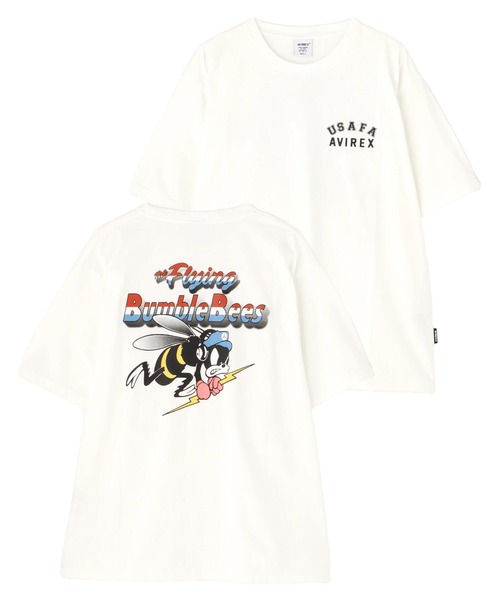 国内発送☆AVIREX☆BUMBLE BEES T-SHIRT AVIREX 《WEB＆DEPOT限定》BUMBLE BEES T-SHIRT : マルイ(丸井