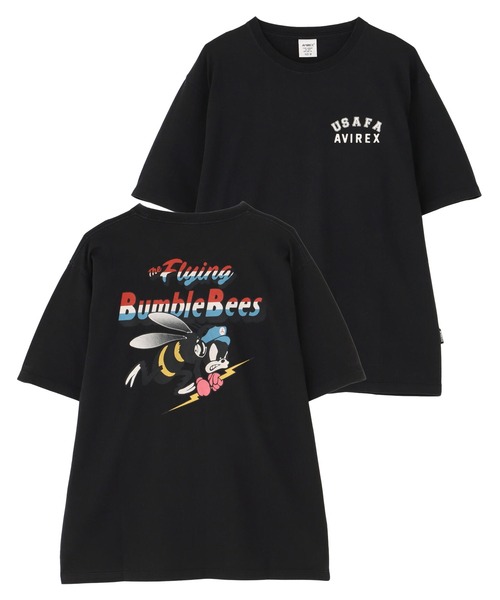 AVIREX tシャツ 「WEB＆DEPOT限定」BUMBLE BEES T-SHIRT