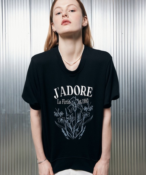tシャツ L2 FLOWER SWEATSHIRT レディース