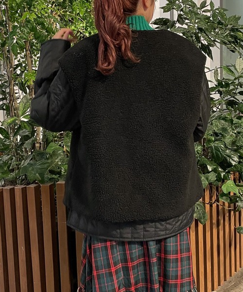 「AS KNOW AS PINKY」 ベスト FREE ベージュ レディース_画像3