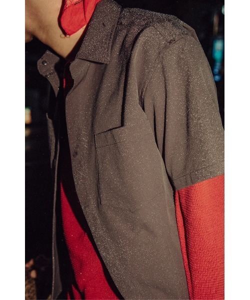 ブラウス シャツ PARANOID/パラノイド/Panel Line Shirt レディース メンズ L.H.P ブラウス シャツ PARANOID/パラノイド/Panel Line Shirt