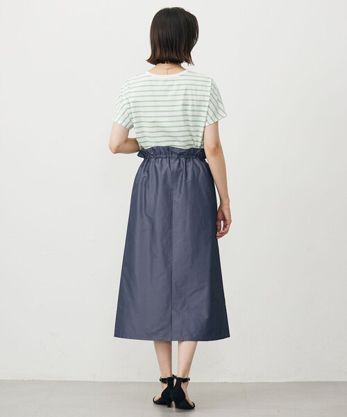 J.PRESS 完売サイズP5号 シャンブレータフタ ナロー スカート J.PRESS 完売サイズP5号 シャンブレータフタ ナロー スカート