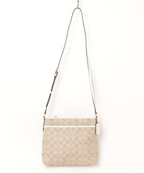 MyB@g(*☻-☻*) 美品　COACH ショルダーバッグ ベージュ COACH 「COACH」 ショルダーバッグ - ベージュ レディース