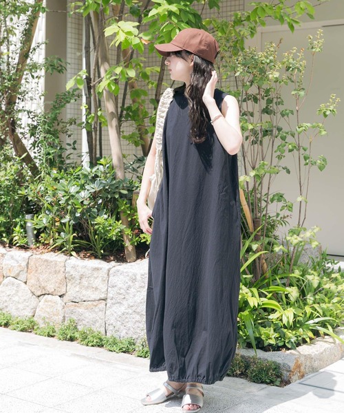 naptime.tokyo ノースリーブバルーンワンピース ITEMS URBANRESEARCH ワンピース ノースリーブバルーン