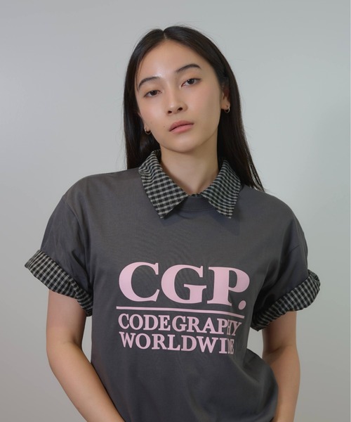 tシャツ T-SHIRT レディース ワンフォークロージング 1111clothing ◇STARTER ショート丈