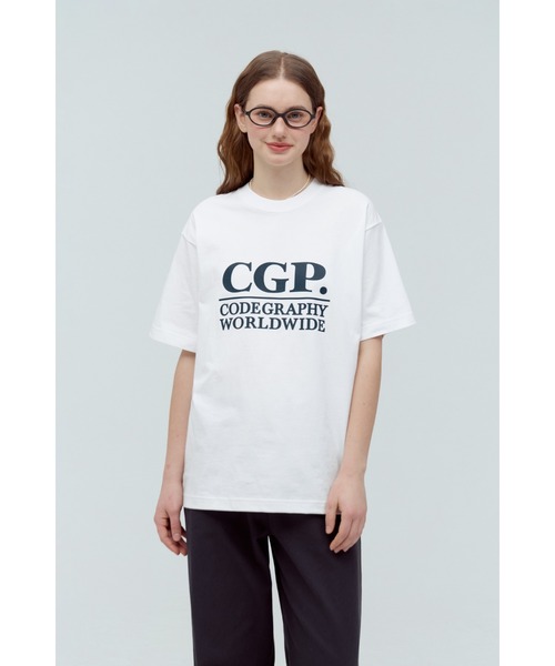 codegraphy tシャツ CGP Square Logo Short Sleeve T-Shirt