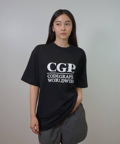 Tシャツ・カットソー HUECLOSET Digital Chess Short Sleeve T Shirt codegraphy tシャツ CGP Square Logo Short Sleeve T-Shirt