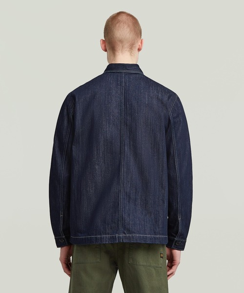 G-STAR RAW デニムジャケット gジャン MOSA OVERSHIRT/デニムシャツ