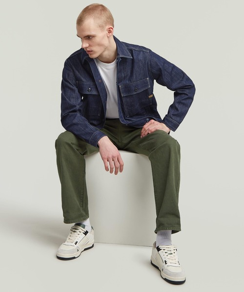 G-STAR RAW デニムジャケット gジャン MOSA OVERSHIRT/デニムシャツ