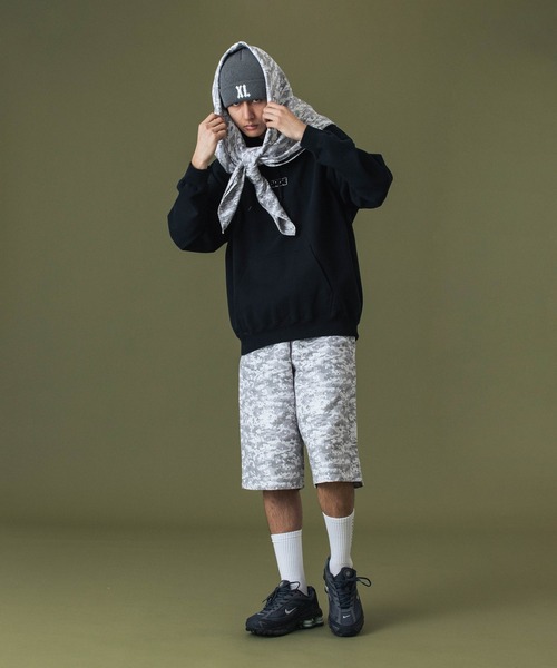 XLARGE ストール マフラー DIGITAL CAMO JACQUARD SCARF メンズ