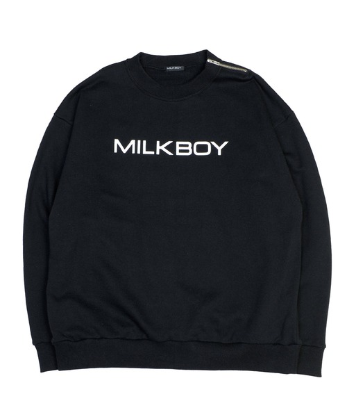 MILKBOY（ミルクボーイ） トレーナー スウェット ZIP LOGO スウェット