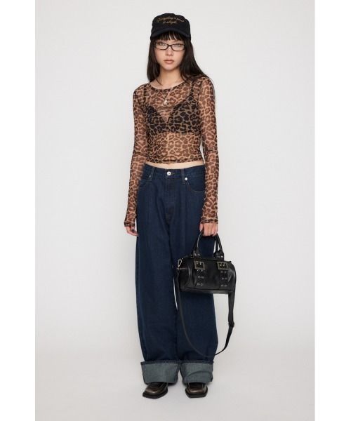 【新品未使用】LAGUAGEM ROLL UP LOOSEY デニム セール】ROLL UP LOOSEY デニム（デニムパンツ）｜LAGUA GEM