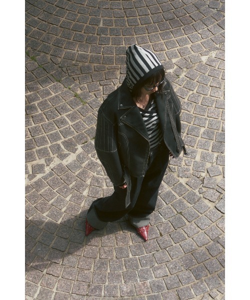 【新品未使用】LAGUAGEM ROLL UP LOOSEY デニム セール】ROLL UP LOOSEY デニム（デニムパンツ）｜LAGUA GEM