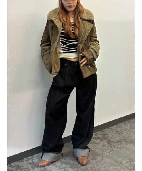 【新品未使用】LAGUAGEM ROLL UP LOOSEY デニム LAGUA GEM | ROLL UP LOOSEY デニム (ストレート ) |SHEL'TTER WEBSTORE