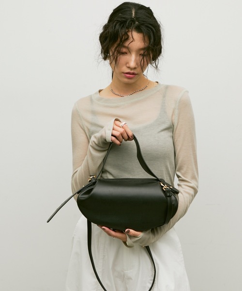 2WAYラウンドバッグ ハンドバッグ 2-way round bag / 2wayラウンドバック : ZOZOTOWN
