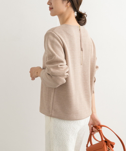 「URBAN RESEARCH DOORS」 長袖カットソー MEDIUM チャコールグレー レディース