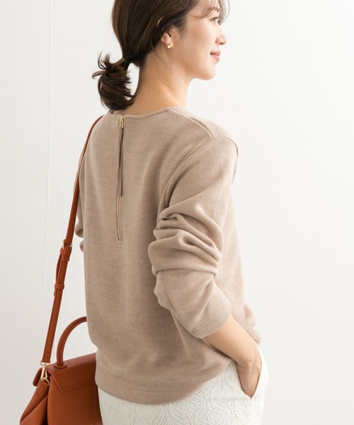 「URBAN RESEARCH DOORS」 長袖カットソー MEDIUM チャコールグレー レディース