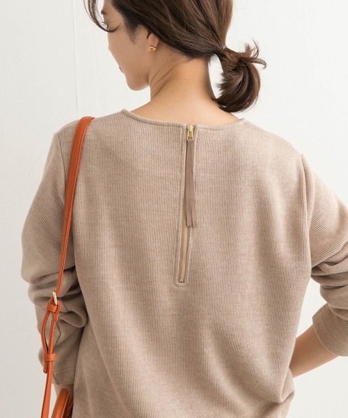 「URBAN RESEARCH DOORS」 長袖カットソー MEDIUM チャコールグレー レディース