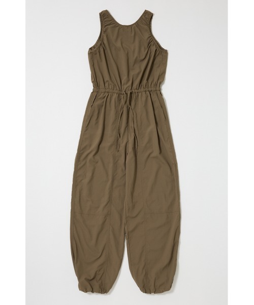 MOUSSY オールインワン NYLON GATHER ジャンプスーツ レディース