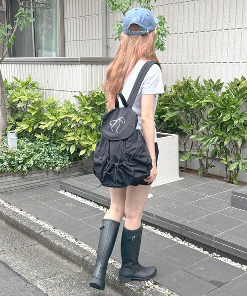 frunco デイバック リュック リボンリュック レディース : ZOZOTOWN