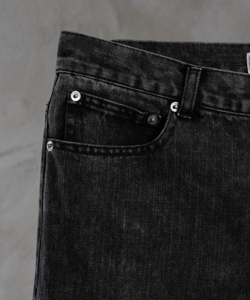 新品❗️ADRER black gradation ADRER 「ADRER」 デニムパンツ SMALL ブラック メンズ
