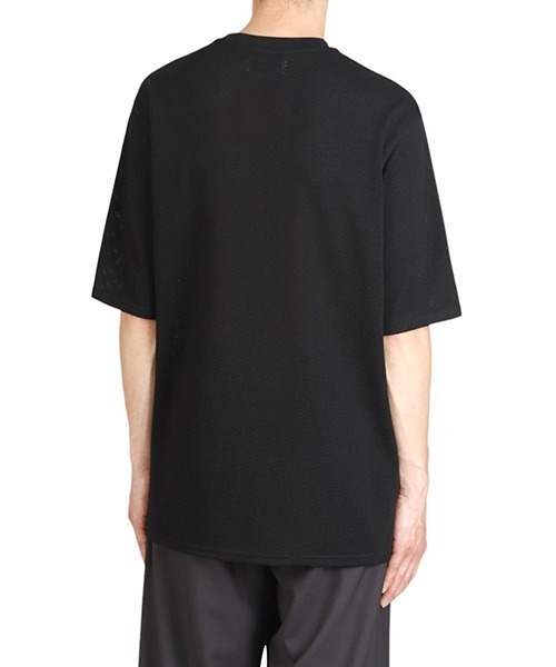 トップス marka MESH TEE L/S ORGANIC COTTON MESH Cotton Mesh T-Shirt – White + Warren