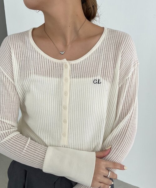 CAPRICIEUX LE'MAGE（カプリシューレマージュ） ニット セーター 「C.L